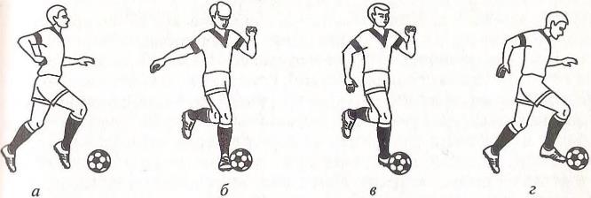 Ведение мяча прилипшего к ногам 8 букв. Ведение мяча в футболе. Ведение мяча внешней частью подъема.