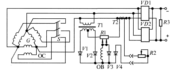 Гд 4004 у2 схема возбуждения генератора
