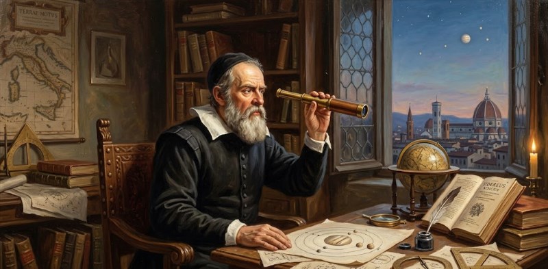 Галилео Галилей: научная революция, конфликт с церковью и вклад в астрономию и физику