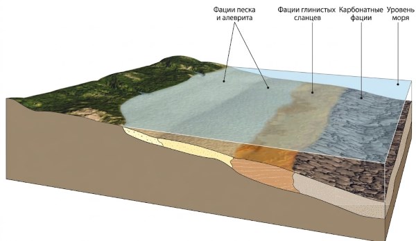 Историческая геология: стратиграфические принципы, фациальный анализ и эволюция Земли